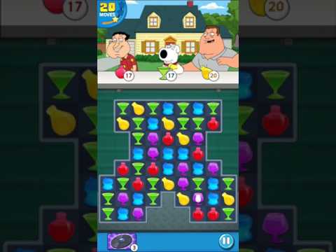 Family Guy - Another Freakin' Mobile Game : Level 9 - 3 stars! No Boosters!