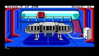 Space Quest 2 for the TRS-80 CoCo