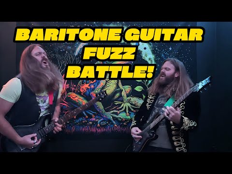 Double Baritone Guitar Fuzz Battle! | Baritone Guitar Fuzz Tones and Solos!