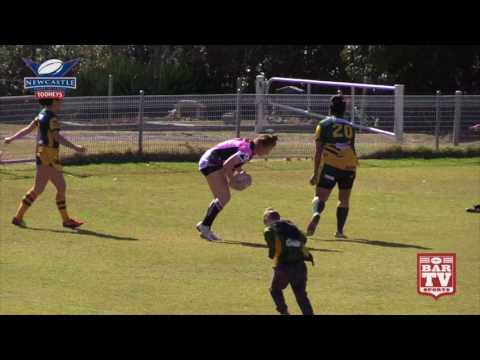 2017 Newcastle RL Round 14 Ladies League Tag Highlights - Maitland Pickers v Macquarie Scorpions