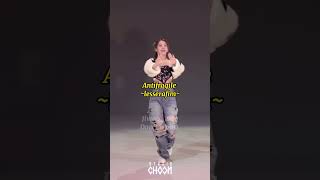 Kpop dance that perfectly fit with untouchable trend #kpopshorts #kpopfact #jiwoo
