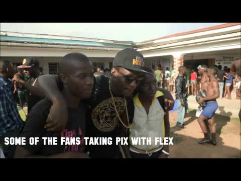 FANS SHOWING LOVE TO  FLEX D'PAPER