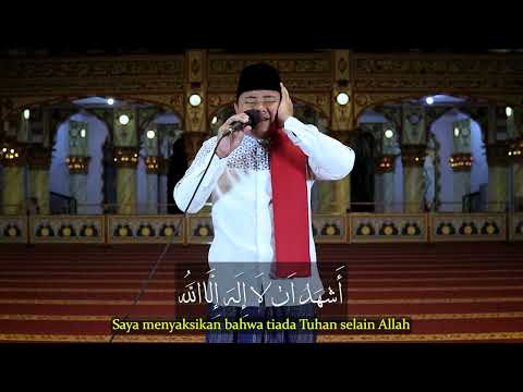 ADZAN ISYA IRAMA ROST MENGGELEGAR DI MASJID JEMBER