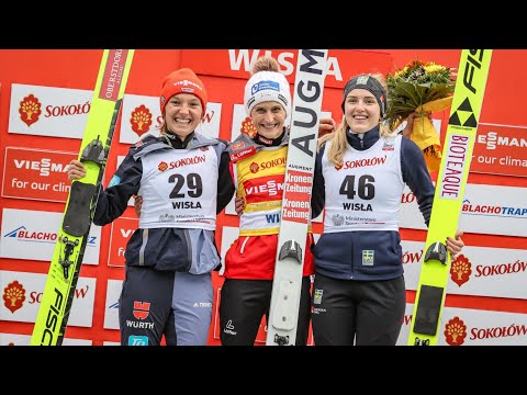 Skoki narciarskie, Puchar Świata (Wisła) - konkurs indywidualny kobiet (skrót 2 konkursu)