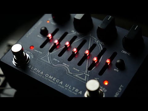 The Most Brutal Distortion Ever! Darkglass Alpha Omega Ultra Bass Demo