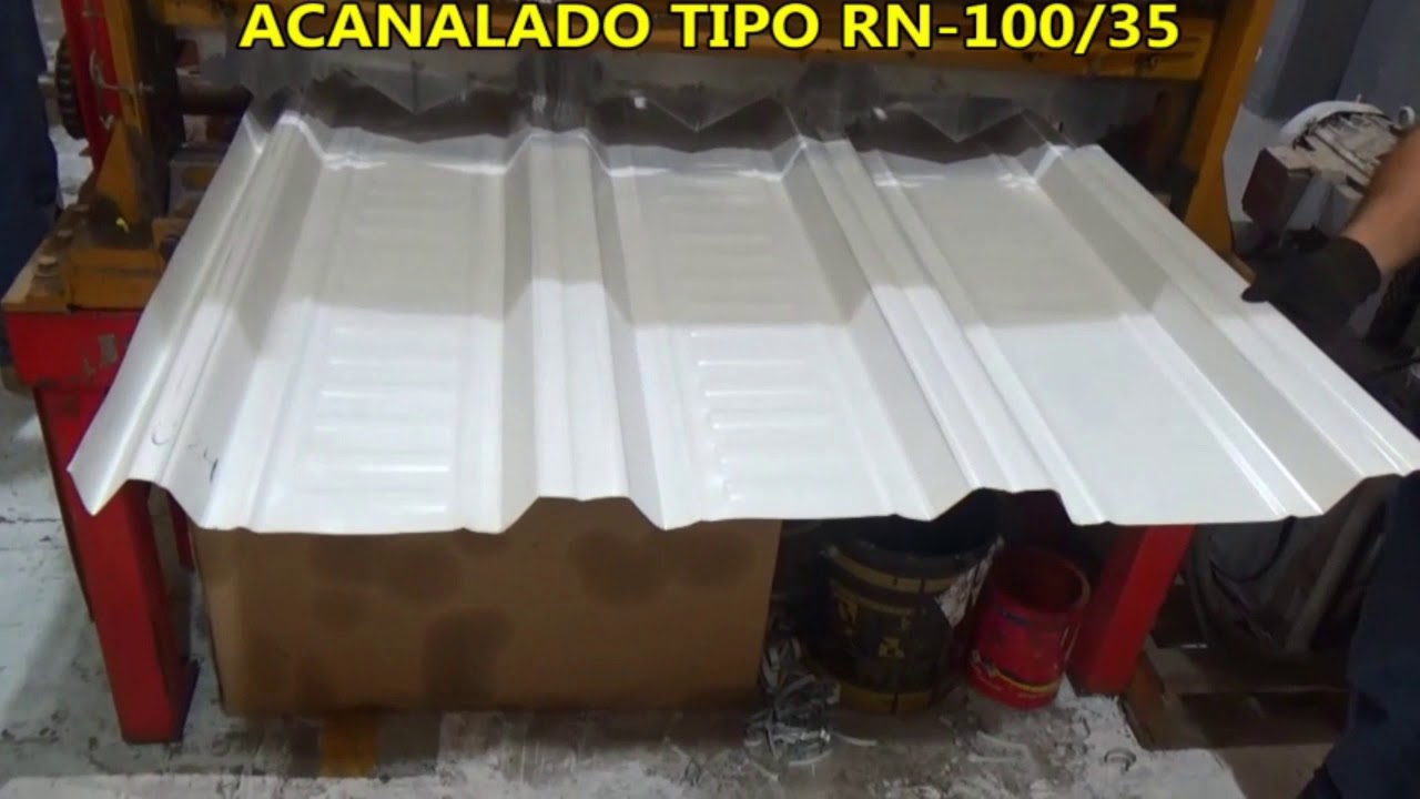 Roll Forming en inoxidable para acanalados tipo RN-101, RN-100/35 y KR-18. IMINOX