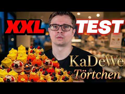 Video Thumbnail: XXL Test KaDeWe Kuchen! 🍰 Gibt es ZU VIEL KUCHEN !?