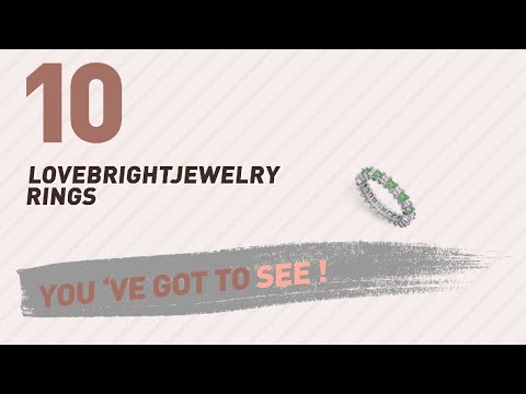Lovebrightjewelry Rings Top 10 Collection // UK New & Popular 2017