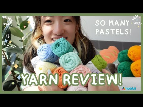🌷 My Most Used Yarn?! Hobbii Yarn Review! 🌷