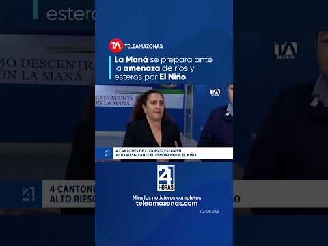 La Maná se prepara ante la amenaza de ríos y esteros por El Niño