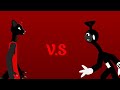 Cartoon Weasel Vs Cartoon Tubby Quick Fight