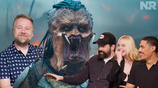 PREDATOR BADLANDS INTERVIEW: Elle Fanning, Dan Trachtenberg &amp; Dimitrius Koloamatangi (SDCC 2025)