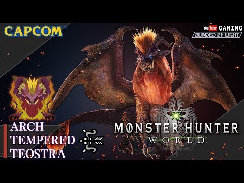 Monster Hunter World (PC) -  Arch Tempered Teostra | Bow Solo