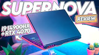 O novo N.A.V.E. SUPERNOVA 2024 quebrou vários RECORDES DE PERFORMANCE! i9 14900HX + RTX 4070