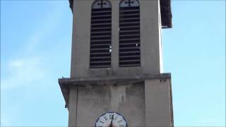 preview picture of video 'Église Sainte Catherine à Briançon - Sonnerie horaire de 19h'