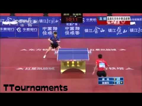Zhang Jike Vs. Hao Shuai: China Trails for WTTTC 2014