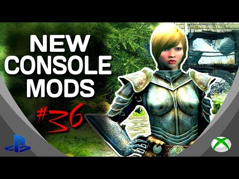 Skyrim Special Edition: ▶️5 BRAND NEW CONSOLE MODS◀️ #36 (PS4/XB1/PC)