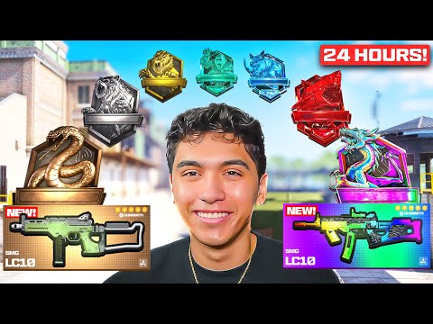 BRONZE to IRIDESCENT in 24 HOURS on Rebirth Island 😭🙏🏽