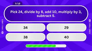 Awesome Mental Maths Game | Are you good at mental maths | Train your Brain 🧠✖️➕