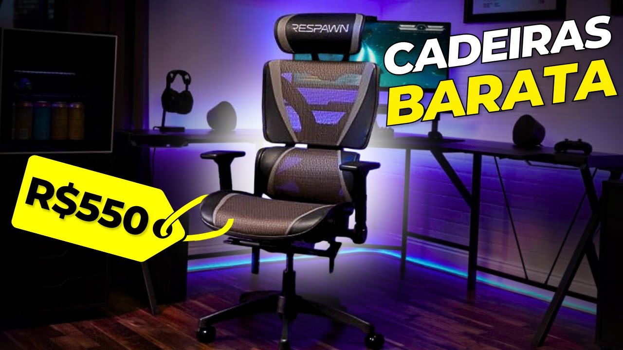 TOP 7 MELHORES Cadeiras ERGONÔMICA e GAMER para COMPRAR em 2024!!! (SOMENTE AS MELHORES)