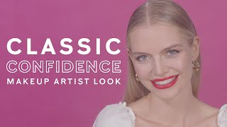 Mary Kay Classic Confidence Makeup Tutorial | Bold Red Lip