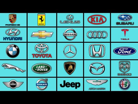 25 Most Popular Car Brands IN THE WORLD!!