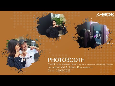 Photobooth - Gala Premiere "Jalan Yang Jauh Jangan Lupa Pulang" (Sunslik Booth)