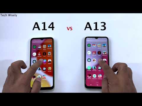 SAMSUNG A14 vs A13 - SPEED TEST