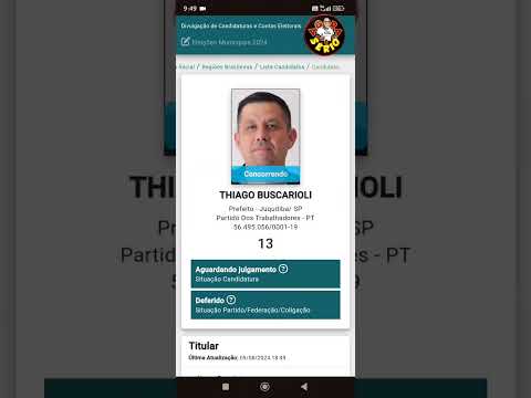 MISERICÓRDIA PRÉ CANDIDATO THIAGO DO PT RECEBE 20 MIL REAIS DE FUNDO PARTIDÁRIO DO PT DO LULA ENQUANTO A PRÉ CANDIDATA EVELIN DO PL DO BOLSONARO RECEBEU QUASE UM MILHÃO 900 MIL