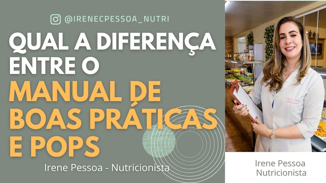 Qual a diferença entre o Manual de Boas Práticas e os POPs | Aquecimento para Semana da Consultoria