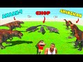 SHINCHAN and CHOP TEAM vs AMAAN ARMY in Animal Revolt Battle Simulator | Dinosaur Game Hindi