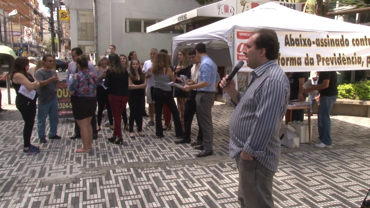 Bancários aderem à onda de paralisações;