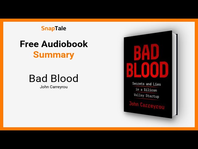 Vídeo relacionado con Bad Blood: Die wahre Geschichte des größten Betrugs im Sillicon Valley