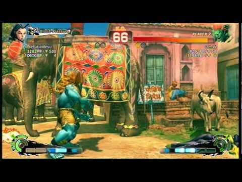 utmsk (Blanka) vs rosetukaidesu (Rose)