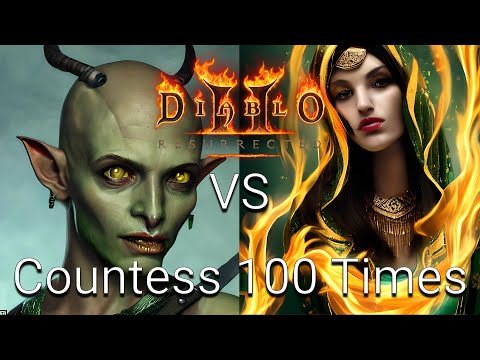 D2R Killing The Countess 100 Times (Hell)