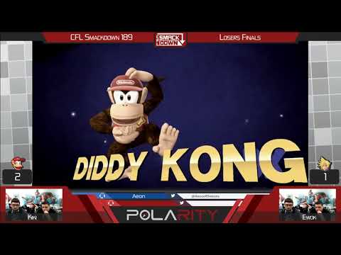CFL Smackdown 189 Smash 4 - Kiki (Diddy Kong) vs Ewok (Cloud) - Losers Finals