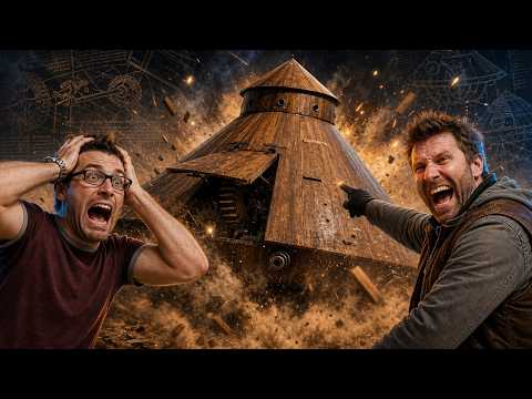 We Built Da Vinci’s Hand-Powered Tank—Will It Survive the Ultimate Test?! | The Re-Inventors