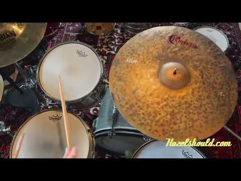 TURK OF DOOM Bosphorus RAW 22” THIN CRASH RIDE 2198 g