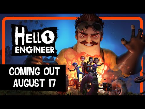 Hello Engineer - Release Date Announcement Trailer | Steam, PS, XBOX, SWITCH thumbnail