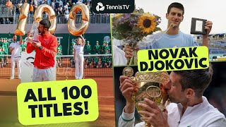 [討論] Novak Djokovic 生涯100冠 奪冠影片剪輯