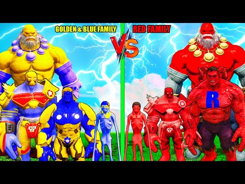 Franklin Purchasing $1 BLUE & GOLDEN HULK Family to $1,000,000,000 in GTA 5