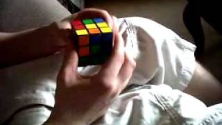 Joe doing the rub-ix cube