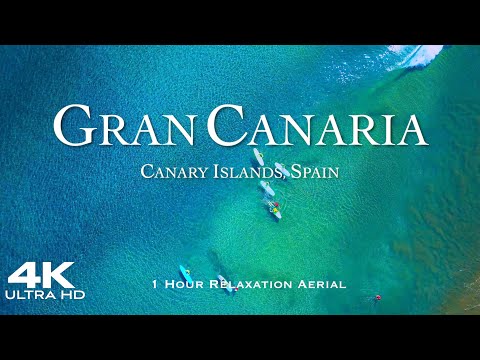 [4K] GRAN CANARIA 2026 🇪🇸 Relaxation Drone Aerial Film of Canary Islands | Las Canarias Spain España