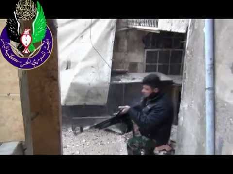 استهداف قوات النظام في حلب القديمة من قبل كتيبة الباز