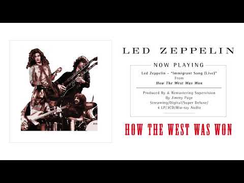 Led Zeppelin - Immigrant Song (Live) (Official Audio)