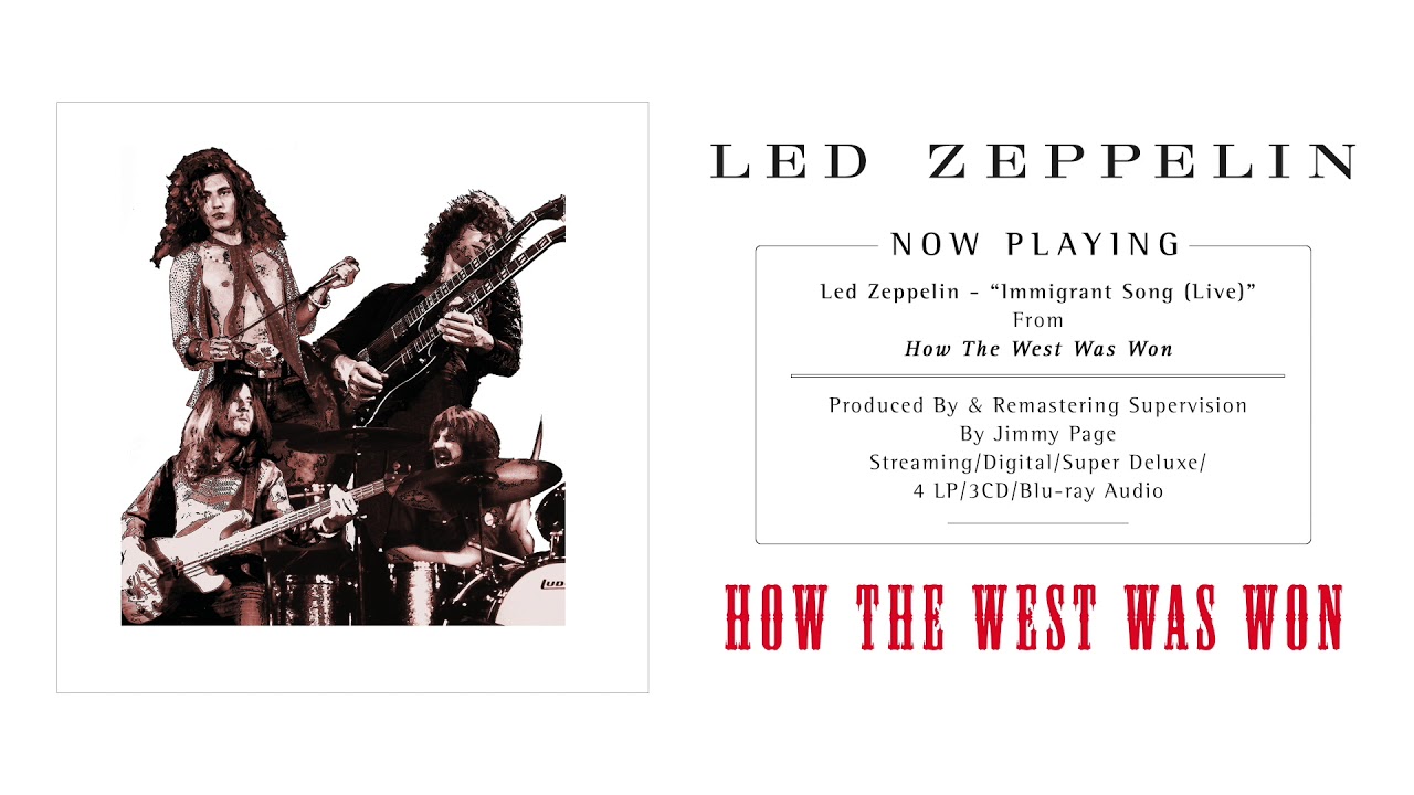 Led Zeppelin - Immigrant Song (Live) (Official Audio) - YouTube