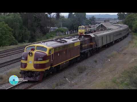 Diesel Locomotives 4204 and 4702 Vintage Rail Journeys - June 2021