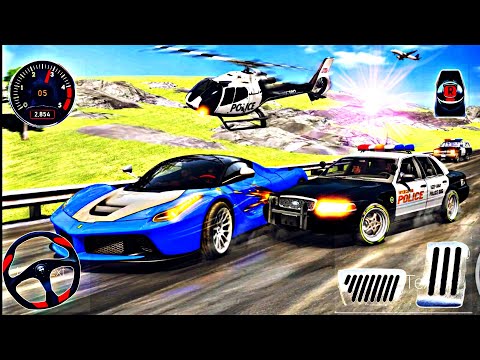 Offroad Police Car Driver Simulator 2023 || 4x4 Cop Jeep Chase Crime Driving || Unique Games