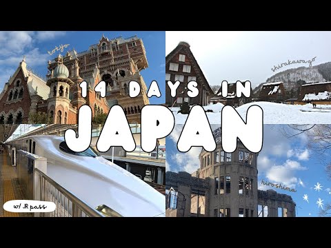 How we spent 14 days in Japan | Tokyo, Osaka, Hiroshima, and more