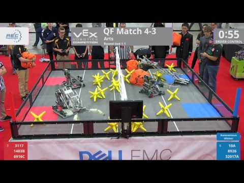 2017 VRC Arts QF4-3 - 3117 1483B 6916C vs 10A 8926 32017A - 40 to 14